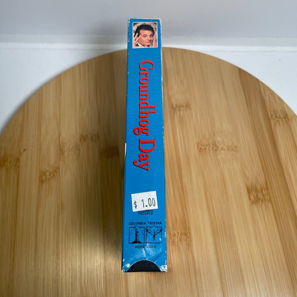 Groundhog Day 1993 VHS Tape Columbia Pictures Bill Murray Classic Comedy - Picture 4 of 5